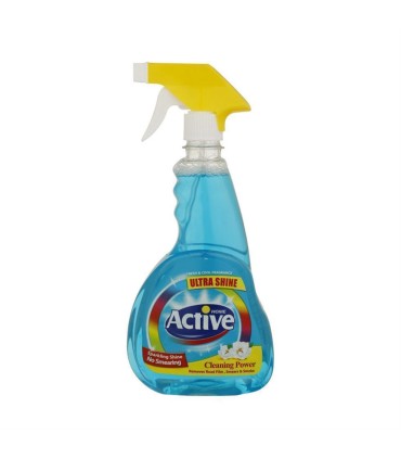 شيشه شوي 500 ميل آبي اكتيو