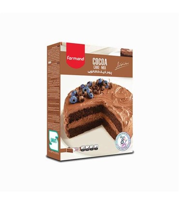پودر كيك 500 گرم كاكائويي فرمند