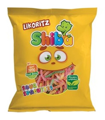پاستيل ليكوريتز 50 گرم اسپاگتي شكري شيبا