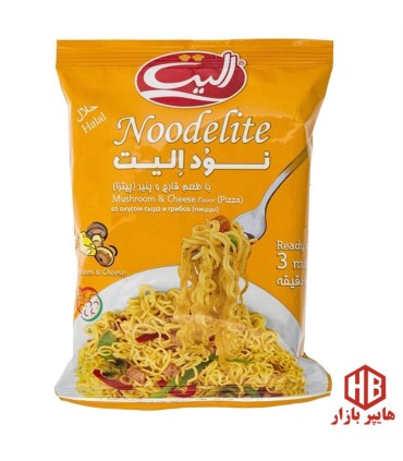 نودل قارچ وپنير اليت
