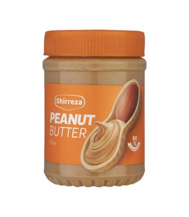 كره بادام زميني 450 گرم ساده شير رضا