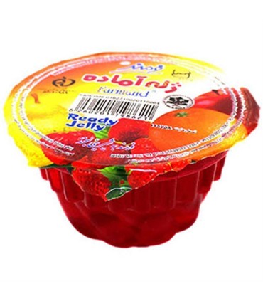 ژله آماده تك رنگ رز فرمند