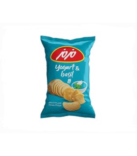 چيپس ماست و ريحان مزمز