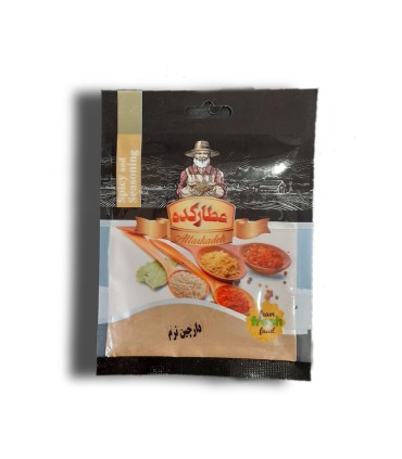 ادويه دارچين 20 گرم سلفون نرم عطاركده