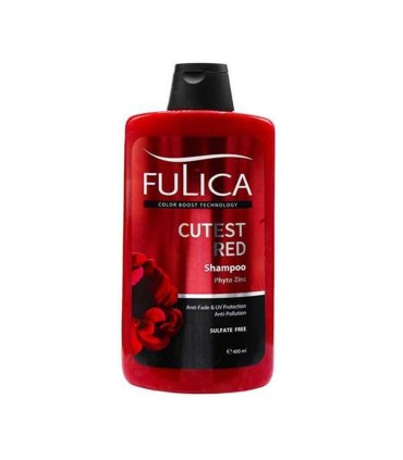 شامپو 400 ميل تثبيت رنگ مو قرمز فوليكا