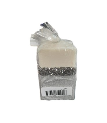 شمع مكعبي نگين دار