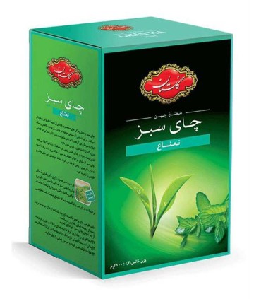 چاي سبز 100 گرم نعنا گلستان