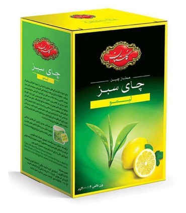 چاي سبز 100 گرم ليمو گلستان