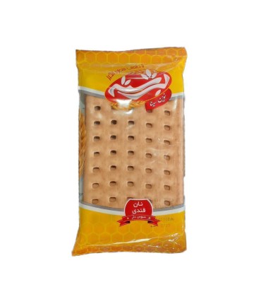 نان قندي سبوس دار برشته