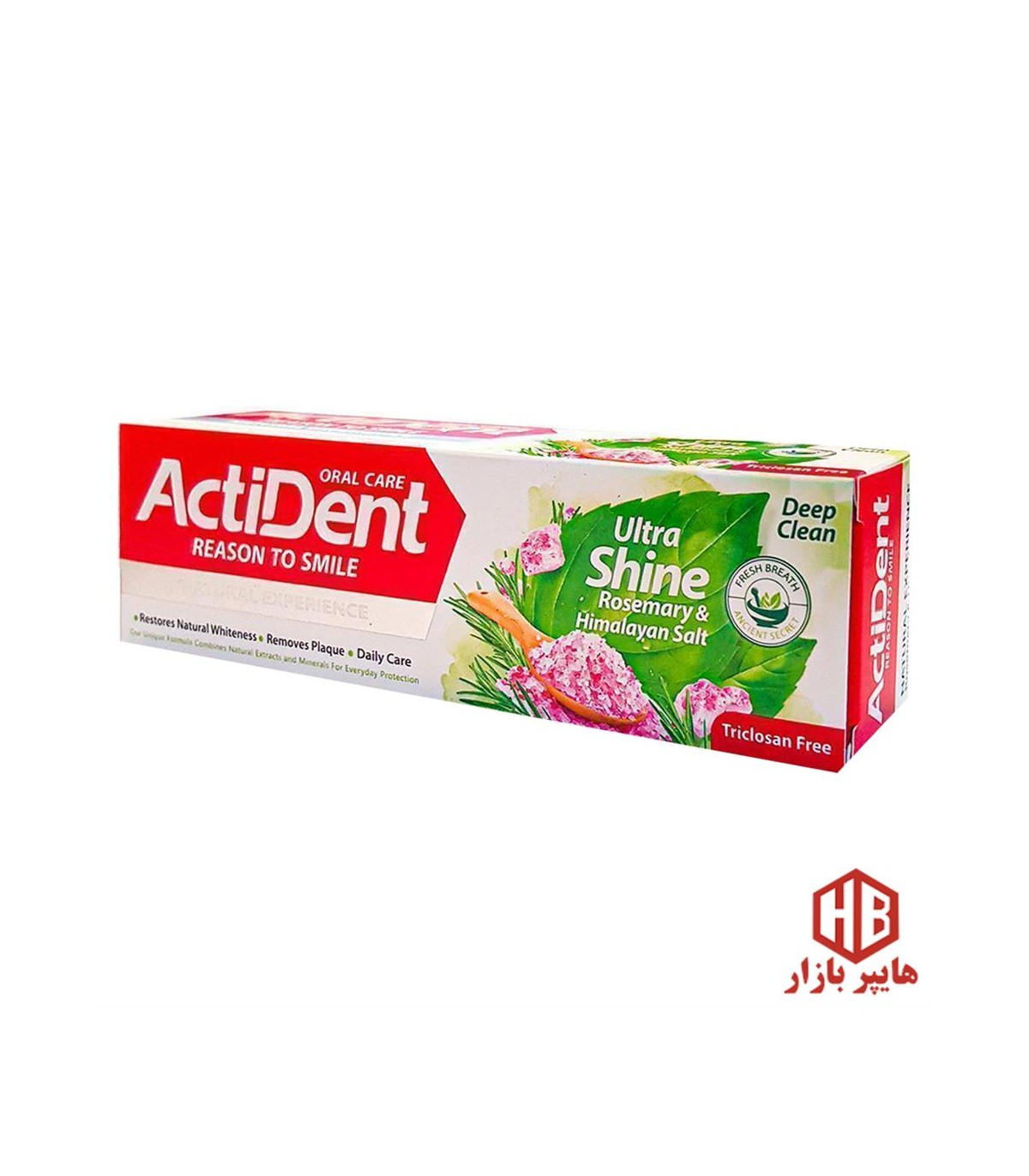 خميردندان 100 ميل رزماري اكتيدنت