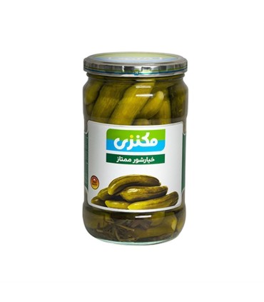 خيارشور 660 گرم  ممتاز مكنزي