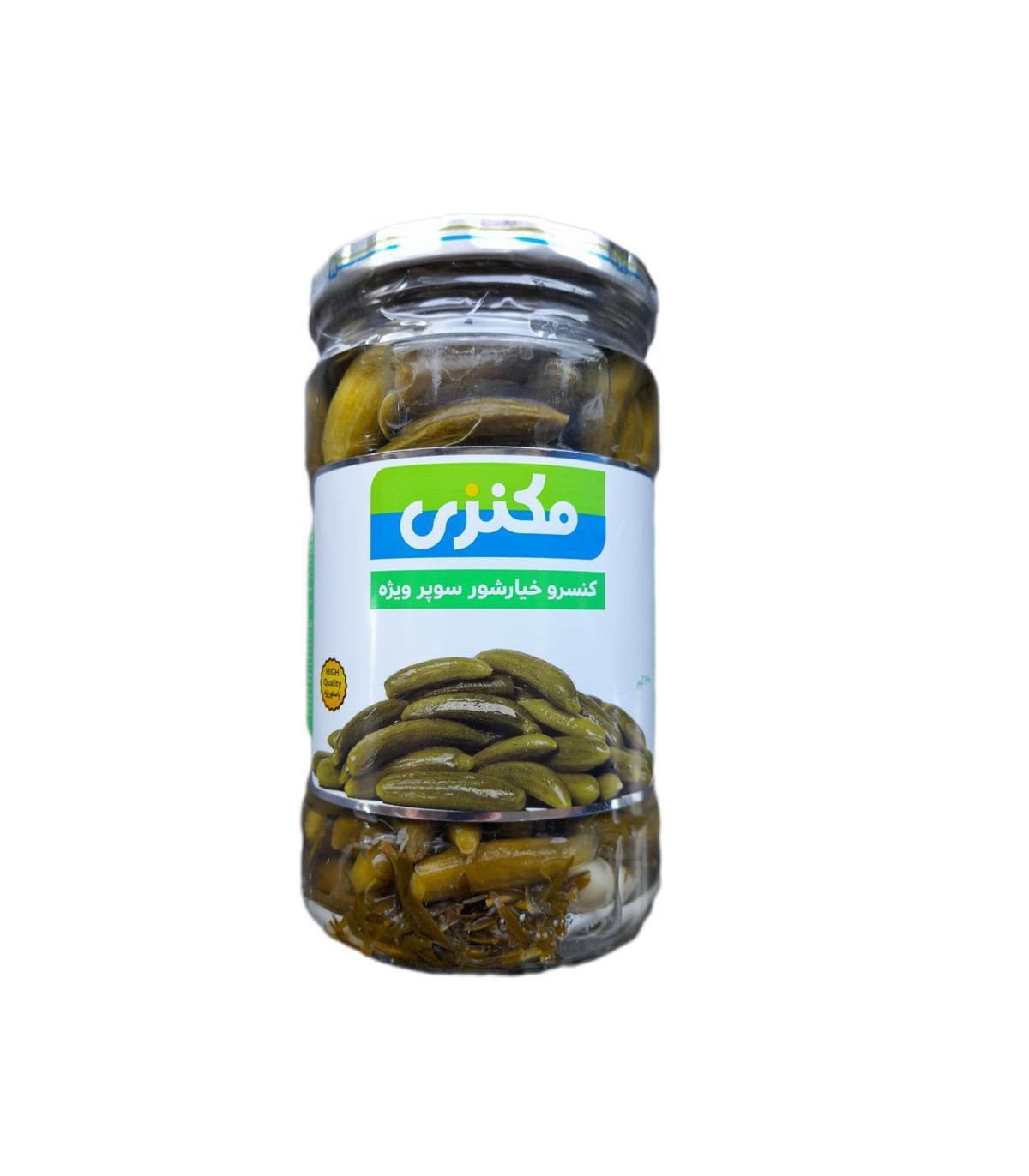 خيارشور 660 گرم سوپرويژه مكنزي