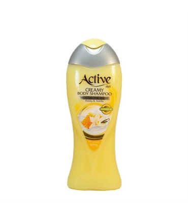 شامپو بدن 400 ميل وانيل عسل اكتيو