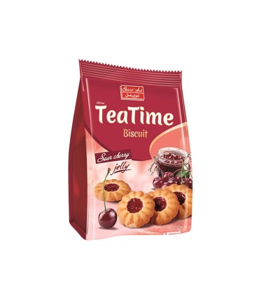 بيسكويت 200 گرم تي تايم آلبالو شيرين عسل