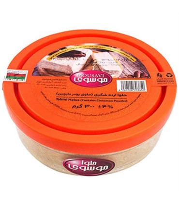 حلوا ارده 300 گرم دارچين موسوي