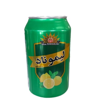 نوشيدني 330 ميل قوطي گازدار ليموناد بهنوش