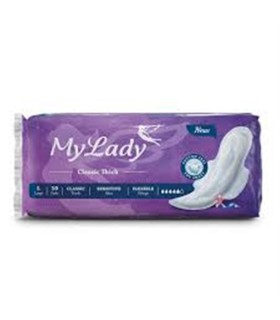 نوار بهداشتي نيو بنفش بزرگ ماي ليدي