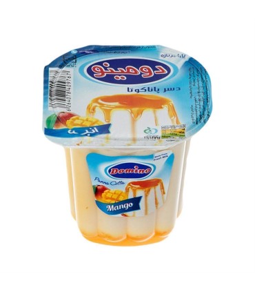 دسر 100 گرم كارامل انبه دومينو