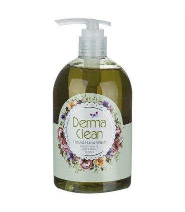 مايع دستشويي 500 ميل شفاف زيتون درماكلين