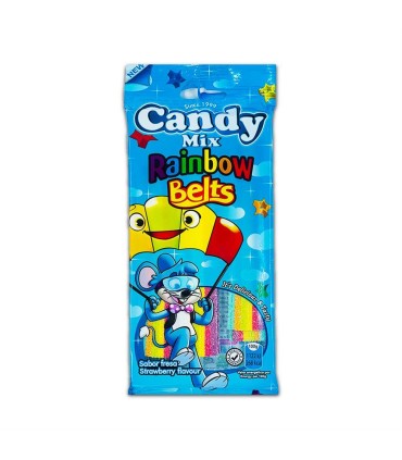 پاستيل 85 گرم نواري رنگين كمان بيلتز كندي