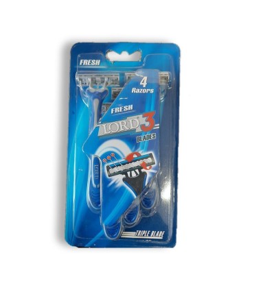 خودتراش 3 لبه 4 عددي وكيوم لرد