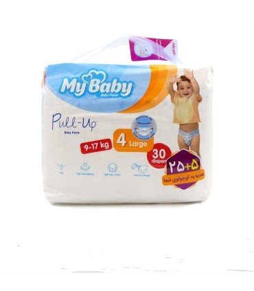 پوشك شورتي نرمال 4 (16 عددي) ماي بيبي