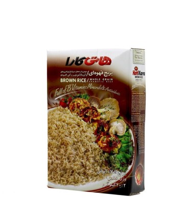 برنج ايراني 2 كيلو قهوه اي هاتي كارا