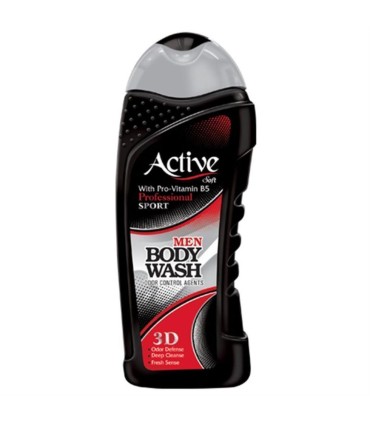 شامپو بدن 400 ميل اسپرت مشكي اكتيو