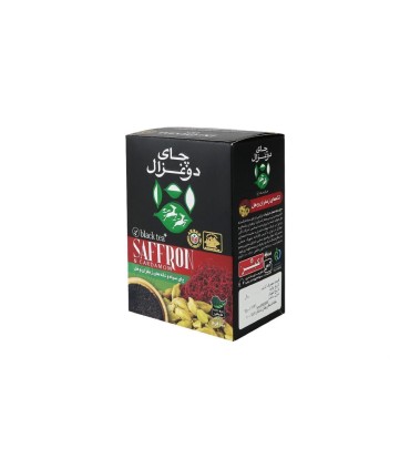 چاي خارجي 400 گرم هل و زعفران دوغزال