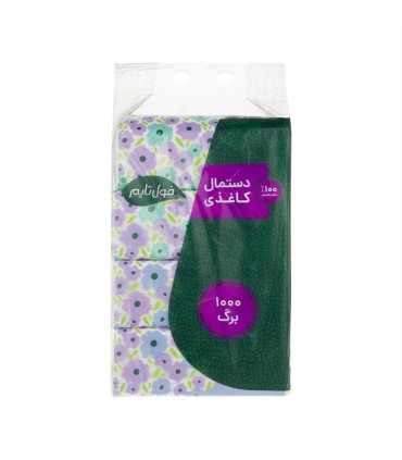 دستمال كاغذي اقتصادي 4 عددي (250 برگ) فول تايم