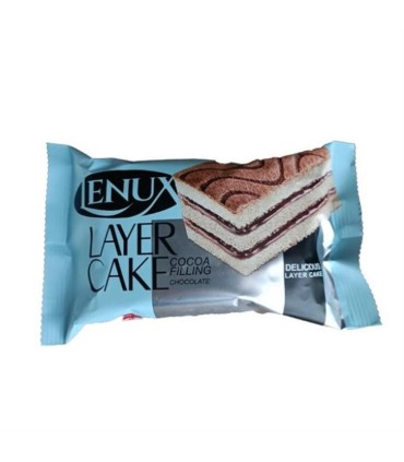 كيك 80 گرم 3 لايه وانيل حاج عبداله