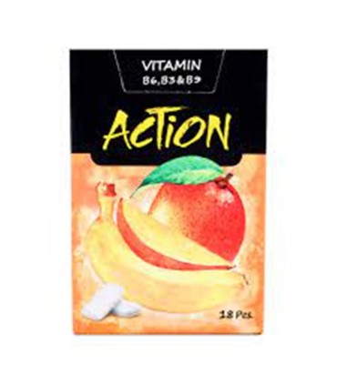 آدامس بدون شكر انار جعبه اكشن