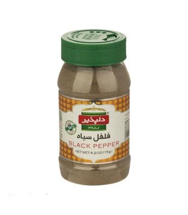 فلفل سياه 175 گرم پت دلپذير