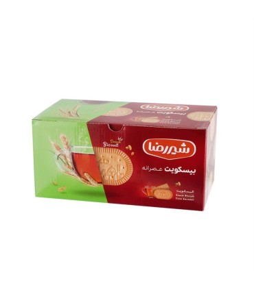 بيسكويت 600 گرم پذيرايي عصرانه شير رضا