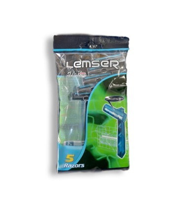 خودتراش 2 لبه  5 عددي صابوندار سبز لمسر