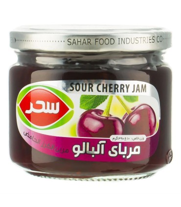 مربا 390 گرم آلبالو سحر