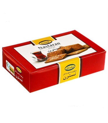 بيسكويت 380 گرم پذيرايي نسترن گرجي