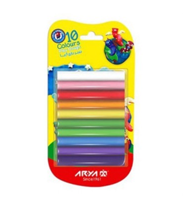 خمير بازي 10 رنگ بدون ابزار آريا