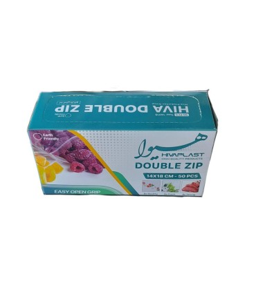 زيپ كيپ كوچك 50 عددي (سايز 18*14) هيوا