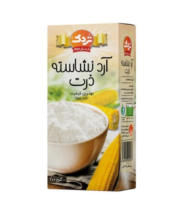 نشاسته ذرت 200 گرم تردك
