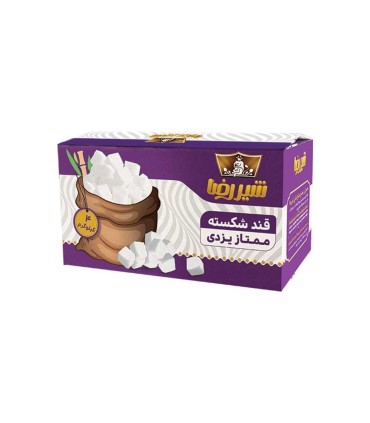 قند كارتن 4 كيلو شكسته سنتي يزد شير رضا