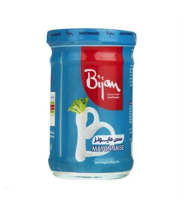 سس مايونز 240 گرم شيشه بيژن