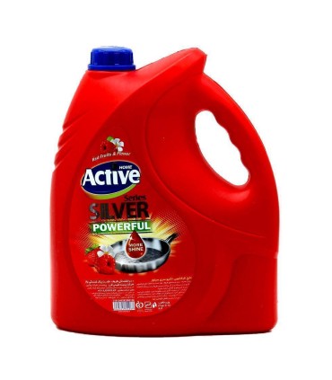 مايع ظرفشويي 4 ليتر گليسيرين قرمز اكتيو