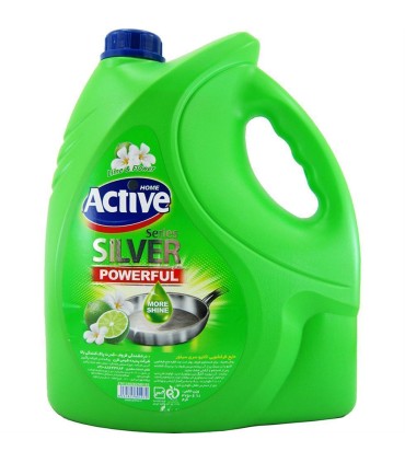 مايع ظرفشويي 4 ليتر گليسيرين سبز اكتيو