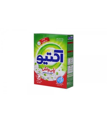 پودر لباسشويي 500 گرم دستي پلي واش اكتيو