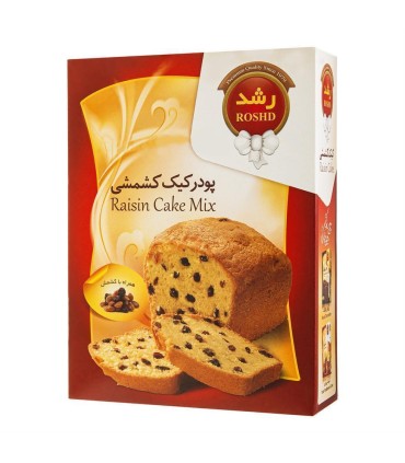 پودر كيك 370 گرم كشمشي رشد