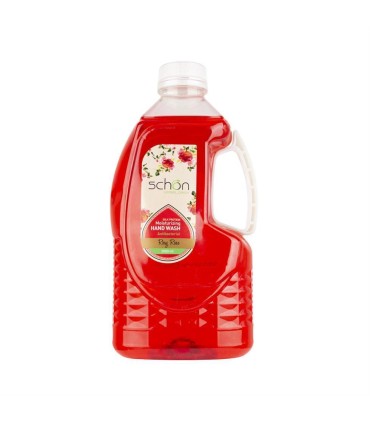 مايع دستشويي 2 ليتر شفاف قرمز شون