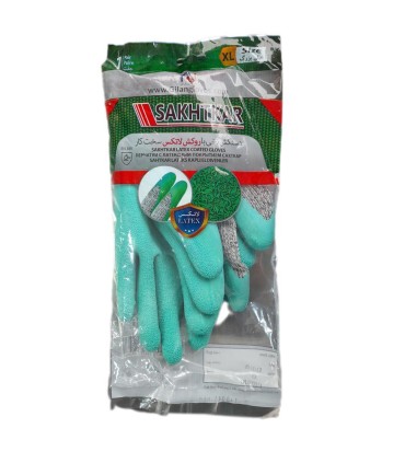 دستكش صنعتي نخي روكش لاتكس خيلي بزرگ گيلان