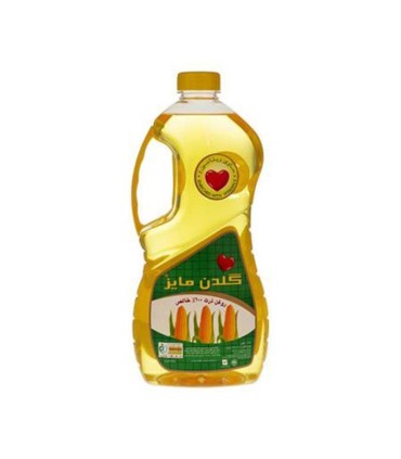 روغن ذرت 1/800 ليتر شفاف گلدن مايز