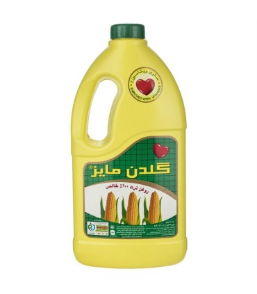 روغن ذرت 1/800 ليتر پلي اتيلن گلدن مايز